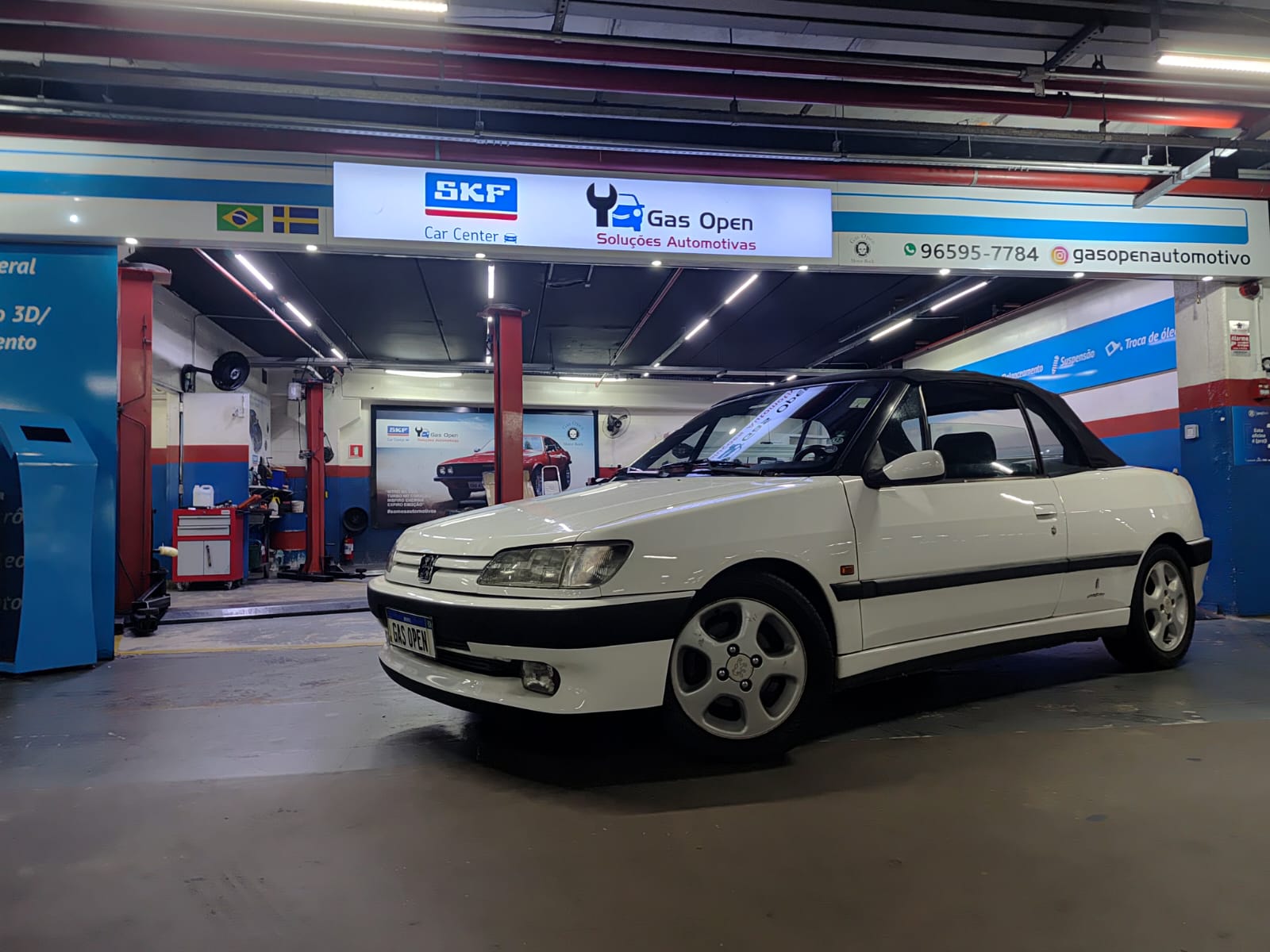 Peugeot atendido na GAS OPEN SKF Car Center